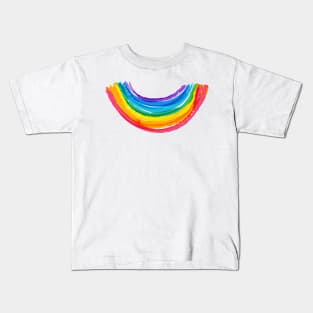 Rainbow Smile Rainbow Colors Kids T-Shirt